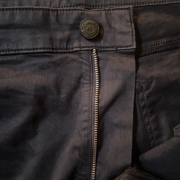 Mavi Men's Matt Relaxed Straight Leg Chino Pants - Black - Size 44x32 - Picture 3 of 7